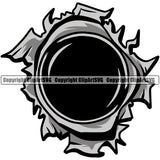 Military Army Gun Weapon Rights 2nd Amendment Bullet Holes Color Design Element Service Troops Safety America American Art Design Logo Clipart SVG