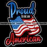 USA Flag Gun Weapon Rights United States America 2nd Amendment Proud To Be American Color Quote Text Design Element Military Army Art Design Logo Clipart SVG