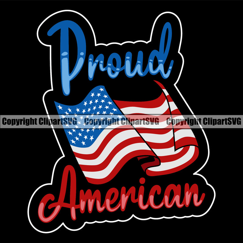 USA Flag Gun Weapon Rights United States America 2nd Amendment Proud American Quote Text Color Design Element Military Army Art Design Logo Clipart SVG