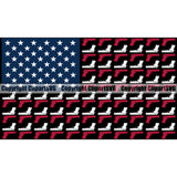 USA Flag Gun Pistol Stripes Weapon Rights United States America Flag Gun Design Element 2nd Amendment American Military Army Art Design Logo Clipart SVG