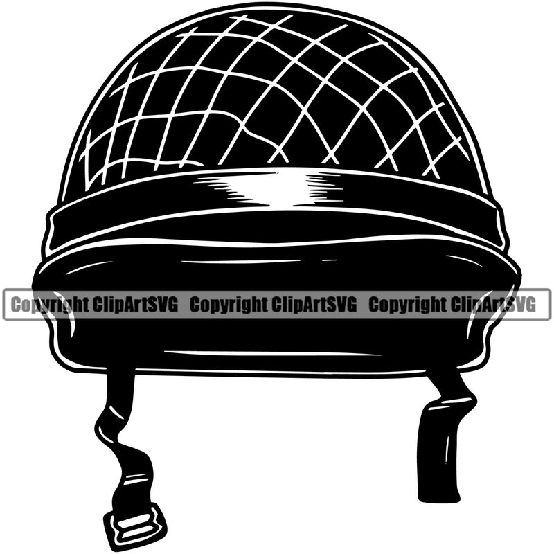 Military Army Gun Weapon Helmet Design Element Rights 2nd Amendment USA America American Art Design Logo Clipart SVG