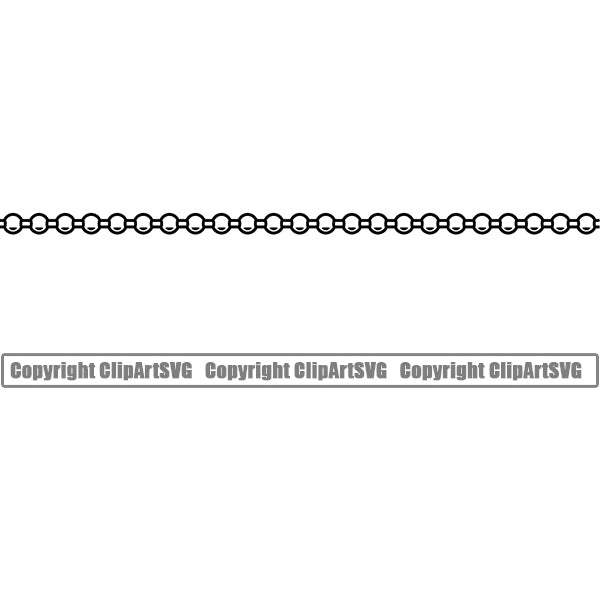 Military Army Weapon Dog Tag Ball Soldier Chain White Color Straight Design Element Border Outline Background Design Element Art Logo Clipart SVG