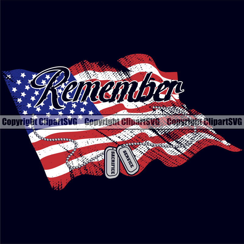 Distressed USA Flag Gun Weapon Rights United States America 2nd Amendment American Black Background Color Flag Remember Quote Text Design Element Military Army Art Design Logo Clipart SVG