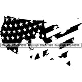 USA Flag Gun Weapon Rights United States America Soldier Logo Flag Soldiers Silhouette  Vector Design Element 2nd Amendment American Military Army Art Design Logo Clipart SVG