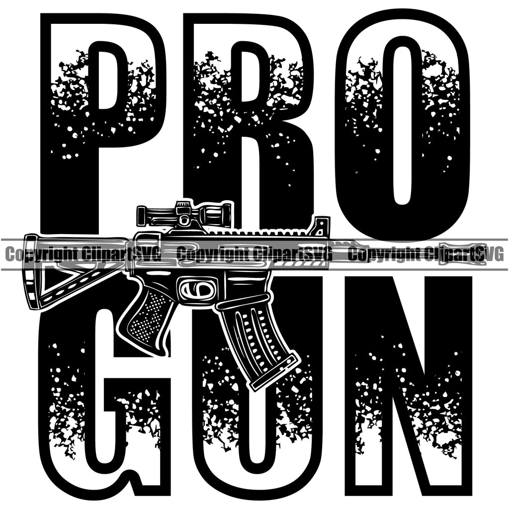 Fun Gun Logo Pro Gun Sayings