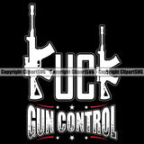 USA Flag Gun Weapon Rights United States America 2nd Amendment Fuck Gun Control White Color Quote Text Black Background Design Element Solider American Military Army Art Design Logo Clipart SVG