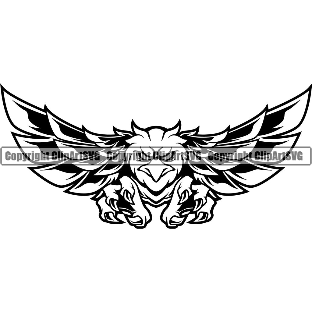 Eagle Eagles Ameircan Bald USA America Bird Animal Wings Flying Freedom Wildlife Sports School Team Mascot Game Fantasy eSport Animal Emblem Badge Logo Symbol Tattoo Logo Symbol Black Clipart SVG