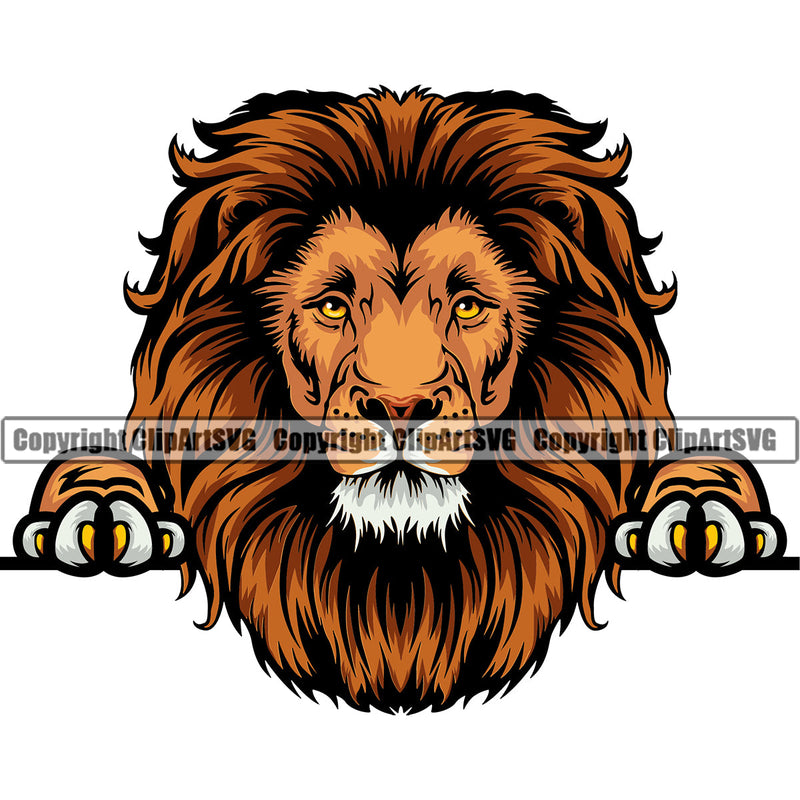 Lion Lions Wild Big Cat Wildlife Predator Beast King Of The Jungle Nature Zoo Sports School Team Mascot Game Fantasy eSport Badge Animal Emblem Logo Symbol Tattoo Black Logo Symbol Clipart SVG