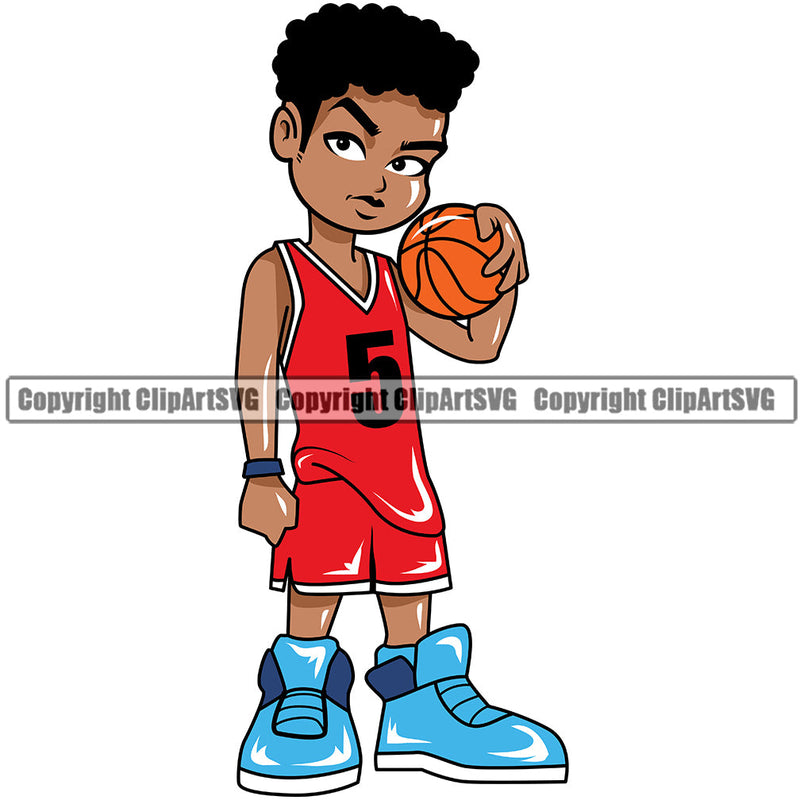 Black Woman African American Female Nubian Queen Lady Cartoon Character Girl Head Face Portrait Cute Man Male Basketball Player Athlete Sports Game Silhouette Art Design Logo Clipart SVG