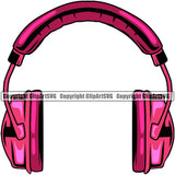 DJ Disc Jockey Music Vinyl Turntable Record Player Mixer Mixing Spin Spinning Scratch Scratching Album Club Sound Radio Dee Jay Stereo Beat Maker Headphone Color Art Design Logo Clipart SVG