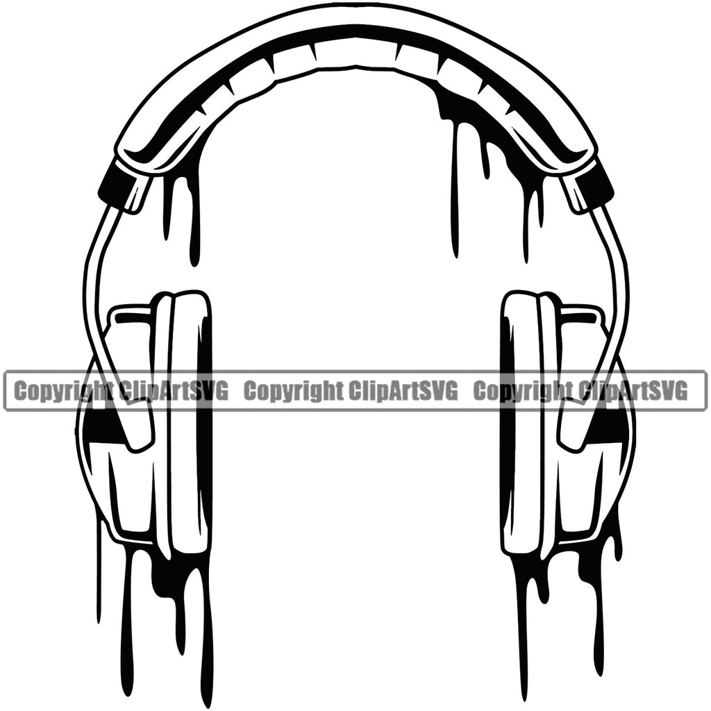dj headphone clipart