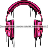 DJ Disc Jockey Music Vinyl Turntable Record Player Mixer Mixing Spin Spinning Scratch Scratching Album Club Sound Radio Dee Jay Stereo Beat Maker Headphone Drip Dripping Melt Melting Color Art Design Logo Clipart SVG