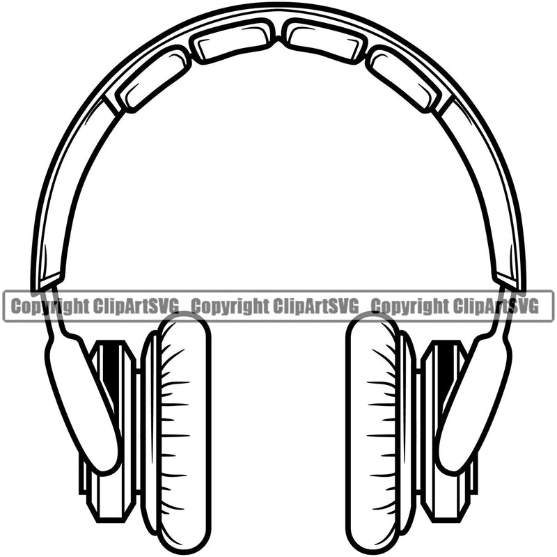 DJ Disc Jockey Music Vinyl Turntable Record Player Mixer Mixing Spin Spinning Scratch Scratching Album Club Sound Radio Dee Jay Stereo Beat Maker Headphones Silhouette Art Design Logo Clipart SVG