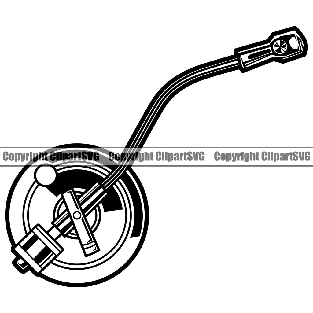 DJ Disc Jockey Music Vinyl Turntable Record Player Mixer Mixing Spin Spinning Scratch Scratching Album Club Sound Radio Dee Jay Stereo Beat Maker Stylus Arm Audio Art Silhouette Design Logo Clipart SVG