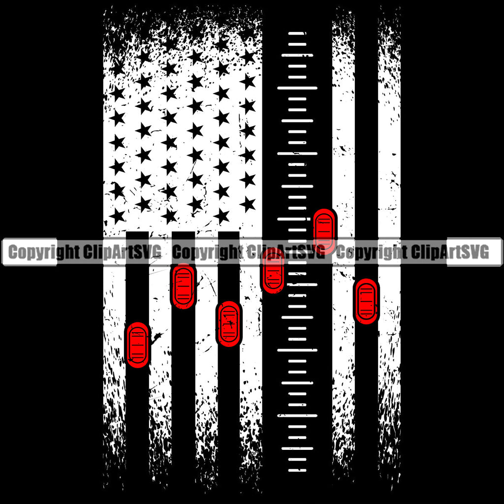 DJ Disc Jockey Music Vinyl Turntable Record Player Mixer Mixing Spin Spinning Scratch Scratching Album Club Sound Radio Dee Jay Stereo USA Flag Beat Maker Art Color Design Logo Clipart SVG