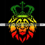 Rasta Reggae Lion Lions Flag Rastafari Rastafarian Pride Jamaica Jamaican Proud Music Crown King Marijuana Leaf Reggaeton Joint Bud Pot Weed Cannabis Art Design Element Logo