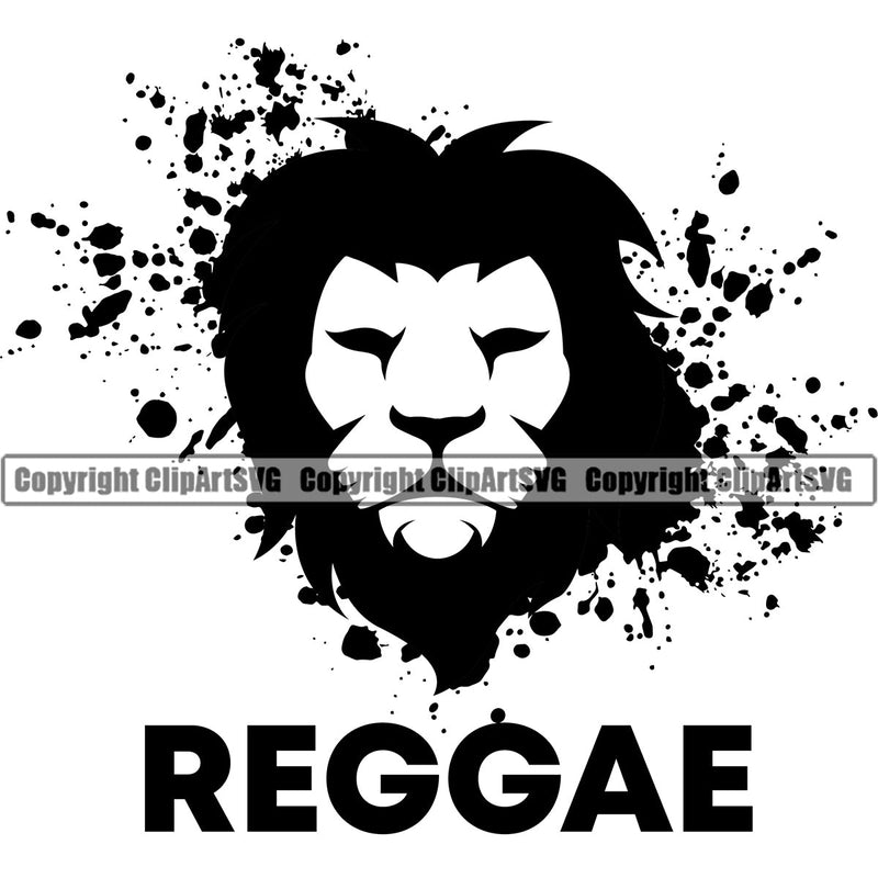 Rasta Reggae Flag Rastafari Rastafarian Pride Jamaica Jamaican Proud Reggaeton Music Lion Lions Paint Stroke Marijuana Leaf Bud Pot Weed Hemp Shop Cannabis Herb Art Design Logo
