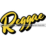 Rasta Reggae Flag Rastafari Rastafarian Pride Jamaica Jamaican Proud Reggaeton Music Culture Style Banner Text Design Element Logo