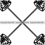 Bodybuilding Athlete Bodybuilder Fitness Trainer Gym Workout Training Muscle Sport Bodybuild Train Health Healthy Lifestyle Weightlifting Sports Barbell Body Dumbbell Weight Exercise Silhouette Art Design Logo Clipart SVG