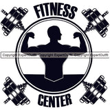 Bodybuilding Athlete Bodybuilder Fitness Trainer Gym Workout Training Muscle Sport Bodybuild Train Health Healthy Lifestyle Weightlifting Flex Fit Strong Flexing Weight Bar Man Male Art Text Silhouette Design Logo Clipart SVG
