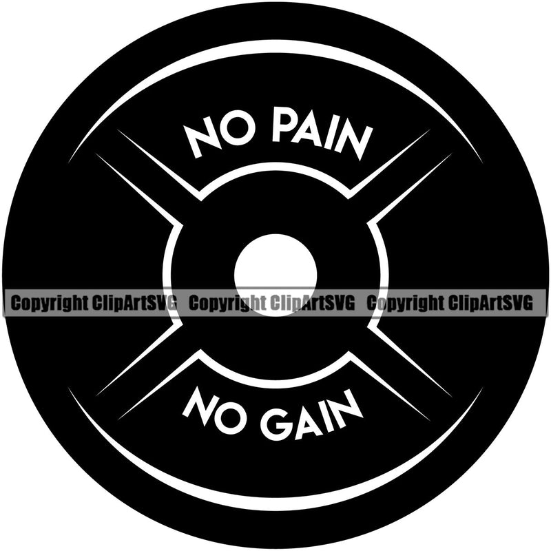 Bodybuilding Athlete Bodybuilder Fitness Trainer Gym Workout Training Muscle Sport Bodybuild Train Health Healthy Lifestyle Weightlifting Weight Plate Work Out Equipment Sports Element Art Silhouette Design Logo Clipart SVG