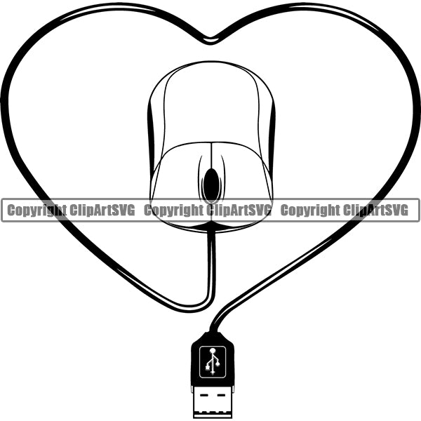 Computer Mouse Tablet Laptop Notebook Equipment ClipArt SVGS