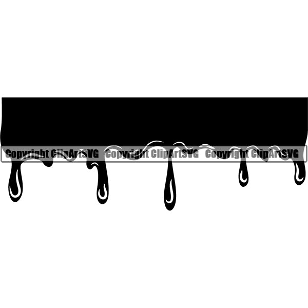 Design Element Blood Paint Water Liquid Drop Drip ClipArt SVG