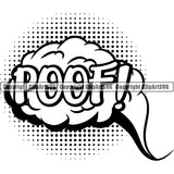 Design Element Callout Speech Bubble Comic Book ClipArt SVG