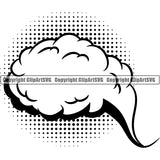 Design Element Callout Speech Bubble Comic Book ClipArt SVG