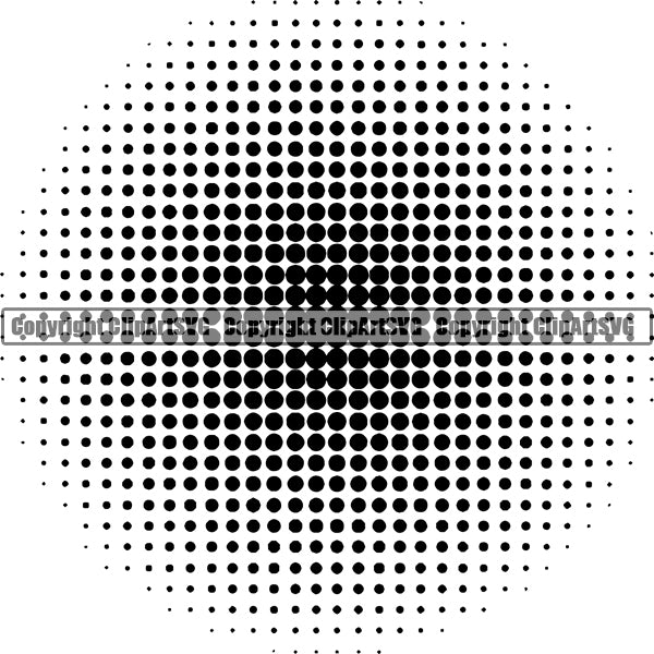 Design Element Callout Halftone Comic Book ClipArt SVG