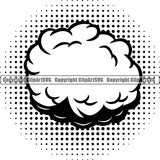 Design Element Callout Speech Bubble Comic Book ClipArt SVG