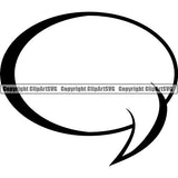 Design Element Callout Speech Bubble Comic Book ClipArt SVG