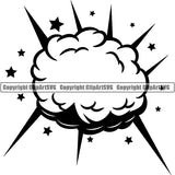 Design Element Callout Speech Bubble Comic Book ClipArt SVG