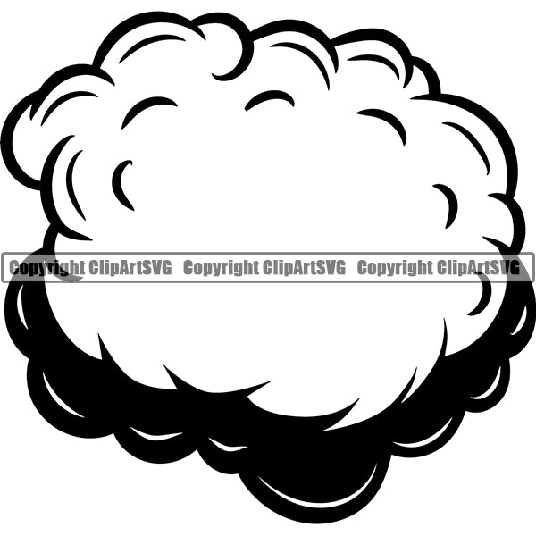 Design Element Smoke Cloud ClipArt SVG
