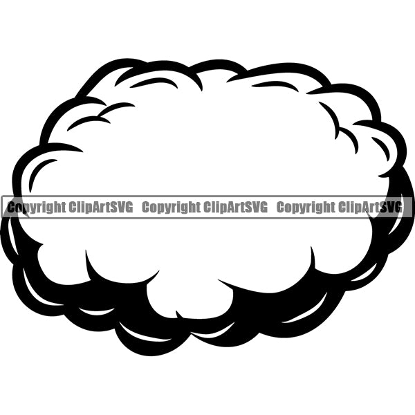 Design Element Smoke Cloud ClipArt SVG