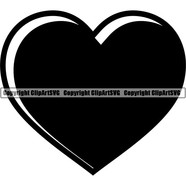 Design Element Heart Shape ClipArt SVG