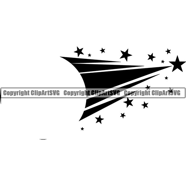 Design Element Speed Lines Motion Moving Fast Comic Book ClipArt SVG