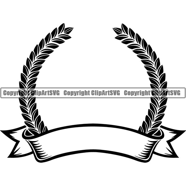 Design Element Banner Ribbon ClipArt SVG