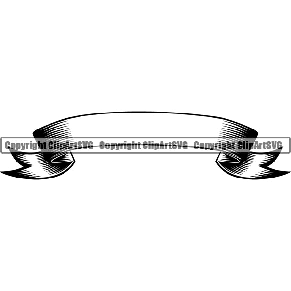 Design Element Banner Ribbon ClipArt SVG