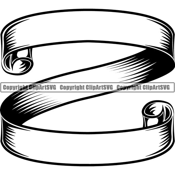 Design Element Banner Ribbon ClipArt SVG