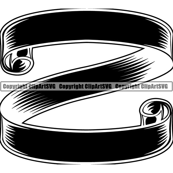 Design Element Banner Ribbon ClipArt SVG