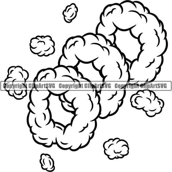 weed smoke cloud drawing