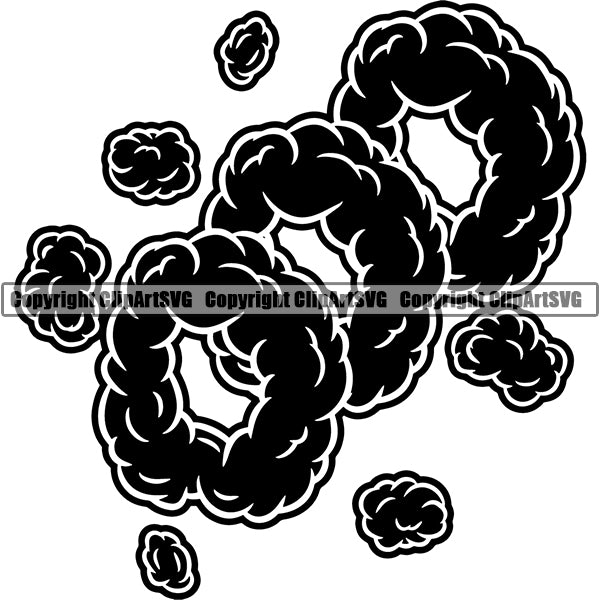 Design Element Smoke Cloud ClipArt SVG