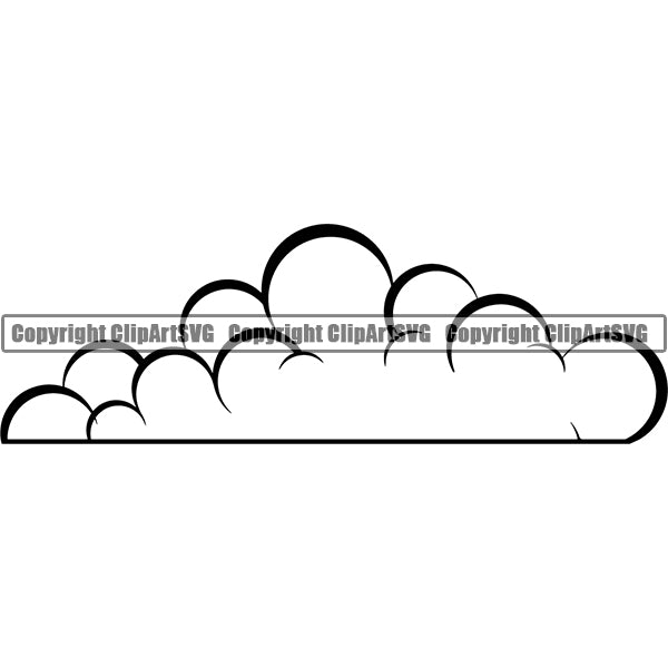 Design Element Smoke Cloud ClipArt SVG