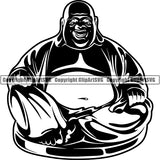 Ethnic Religion Buddha Buddhism ClipArt SVG