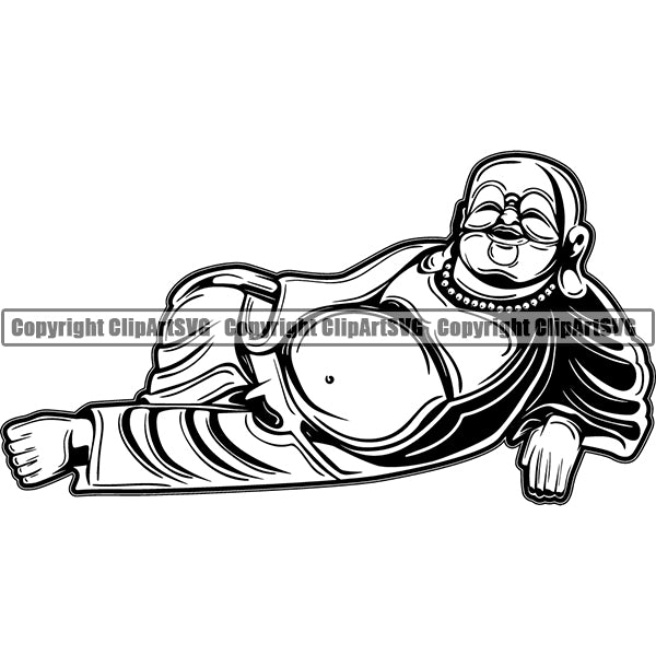 Ethnic Religion Buddha Buddhism ClipArt SVG