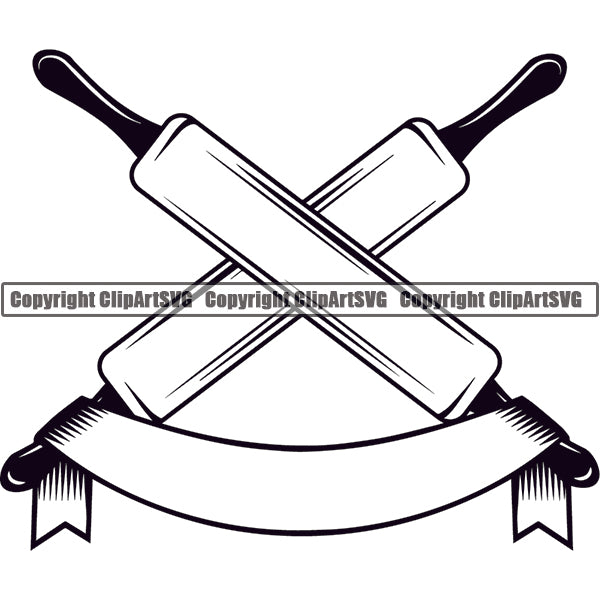 Cooking Baking Chef Cook Bake Baker Logo ClipArt SVG