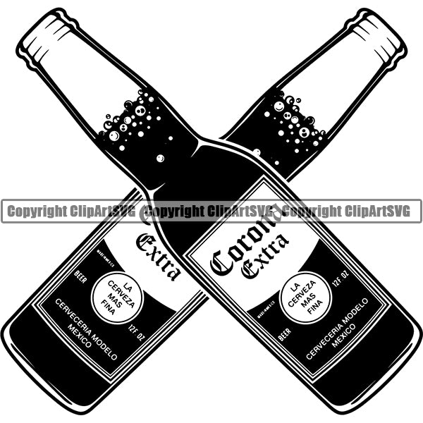Beer Alcohol Liquor Drink Drinking Emblem Logo ClipArt SVG