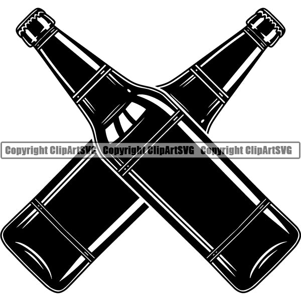 Beer Alcohol Liquor Drink Drinking Emblem Logo ClipArt SVG