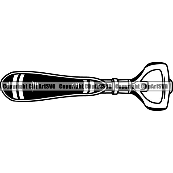 Beer Bottle Opener Alcohol Liquor Drink Drinking ClipArt SVG